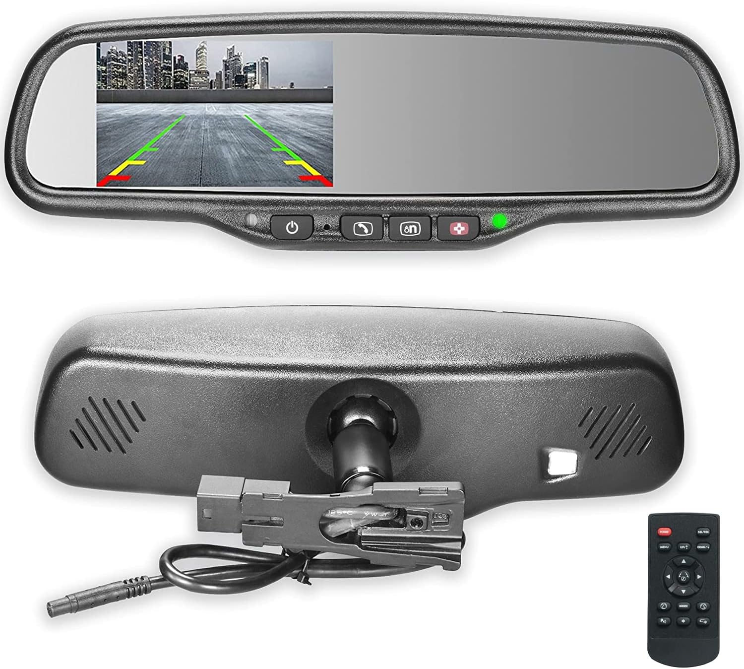 REAR-VIEW MIRROR ドライブレコーダー Master Tailgaters OEM Rear View Mirror with 4.3