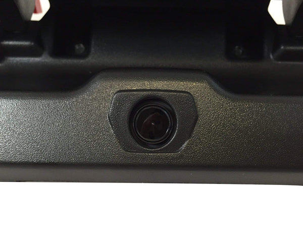 Ford F150 (2015-2017) Black Replacement Tailgate Handle with Backup Camera (No Key Hole)