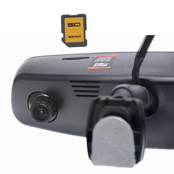 Master Tailgaters 10.6" OEM Rear View Mirror Dash Cam with 4.3" LCD Screen + Superior Night Vision | Rearview Universal Fit | HD DVR | Dual Way Video Recorder | Anti Glare | AHD Backup Camera Included