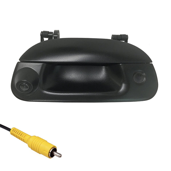 Master Tailgaters Replacement for Ford 1997-2007 F150 F250 F350 F450 F550 Tailgate Backup Reverse Handle with Camera (Key Hole Plug)