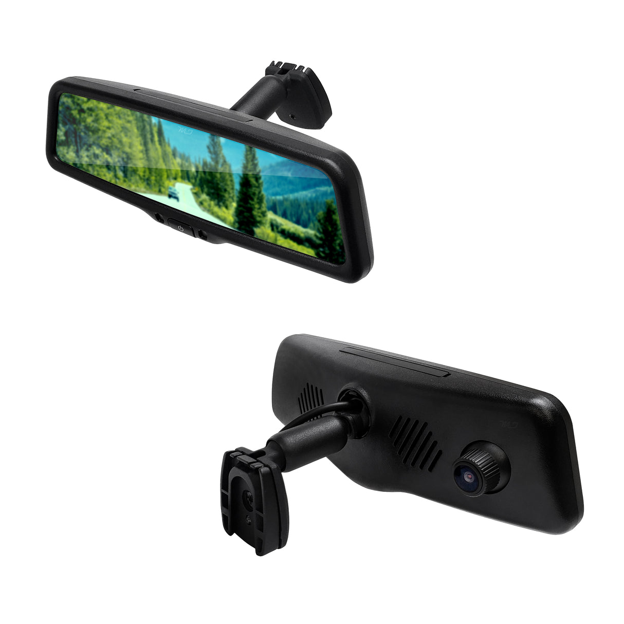 Rear View Mirror Auto Adjusting Brightness/Dimming LCD, Universal Fit –  Master Tailgaters