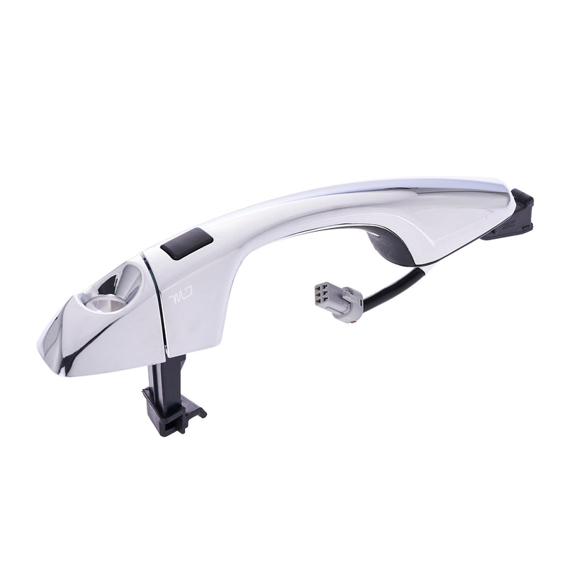 Master Tailgaters Replacement for Hyundai Santa Fe Sport 2013-2014 Chrome Exterior Door Handle Front Left Side w/ Keyhole