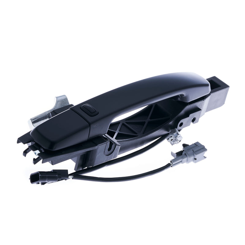 Nissan Sentra B16 2007-2012 (w/ Keyless Entry, Smart Entry System w/ Sensor) Replacement Black Exterior Door Handle Front Right Side w/o Keyhole