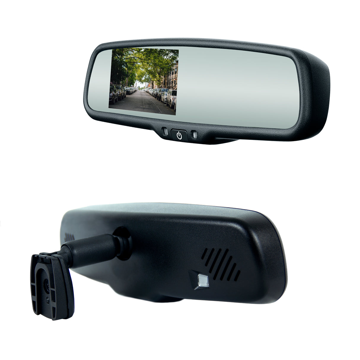 Rear View Mirror Auto Adjusting Brightness/Dimming LCD, Universal Fit –  Master Tailgaters