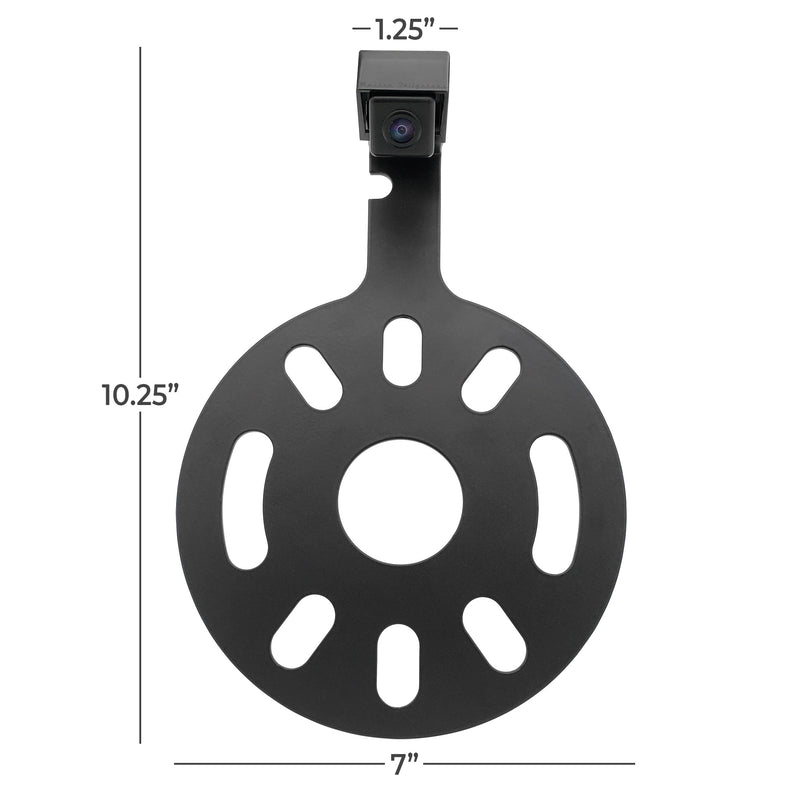 Jeep Wrangler Spare Tire Mount with Backup Camera