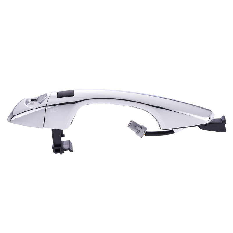 Master Tailgaters Replacement for Hyundai Santa Fe Sport 2013-2014 Chrome Exterior Door Handle Front Left Side w/ Keyhole