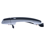 Chevrolet Malibu (2016-Current Black/Chrome Replacement Exterior Door Handle Front Left Side w/o Keyhole