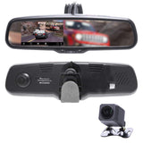 Master Tailgaters 10.6" OEM Rear View Mirror Dash Cam with 4.3" LCD Screen + Superior Night Vision | Rearview Universal Fit | HD DVR | Dual Way Video Recorder | Anti Glare | AHD Backup Camera Included