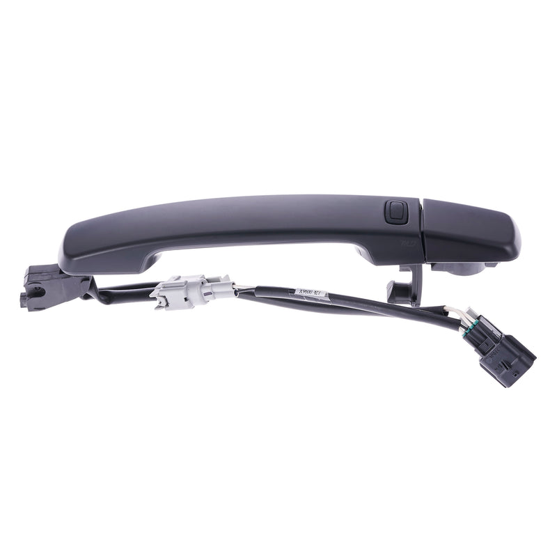Nissan Altima Coupe 2008-2013, Sedan 2007-2012, Hybrid 2007-2011 Replacement Black Exterior Door Handle Front Door w/o Keyhole Cover