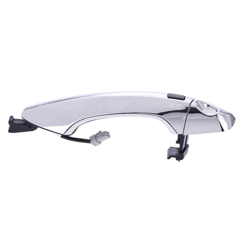 Master Tailgaters Replacement for Hyundai Santa Fe Sport 2013-2014 Chrome Exterior Door Handle Front Left Side w/ Keyhole