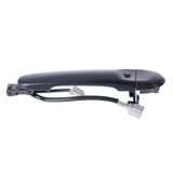 Nissan Cube (2009-2014) [w/ Smart Entry System], Juke (2011-2015) Black Replacement Exterior Door Handle Front Right Passenger Side w/o Keyhole Cover
