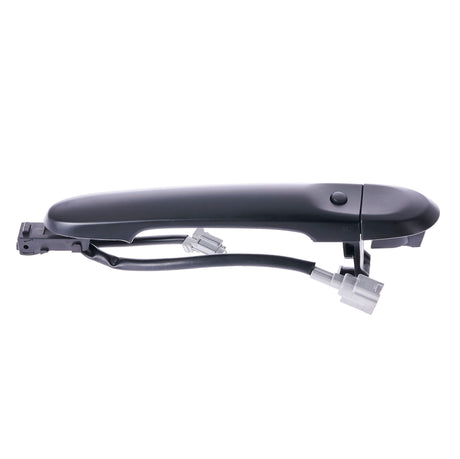 Nissan Cube (2009-2014) [w/ Smart Entry System], Juke (2011-2015) Black Replacement Exterior Door Handle Front Right Passenger Side w/o Keyhole Cover