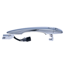 Master Tailgaters Replacement for Nissan Altima 2013-2015 (w/ Smart Entry System, 4 Pins) Chrome Exterior Door Handle Front Door w/ Keyhole