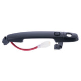 Toyota Prius (2006-2009), Toyota RAV4 (2009-2012) Black Replacement Exterior Door Handle Front Left Side w/ Keyhole Cap